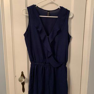 Navy Blue Romper